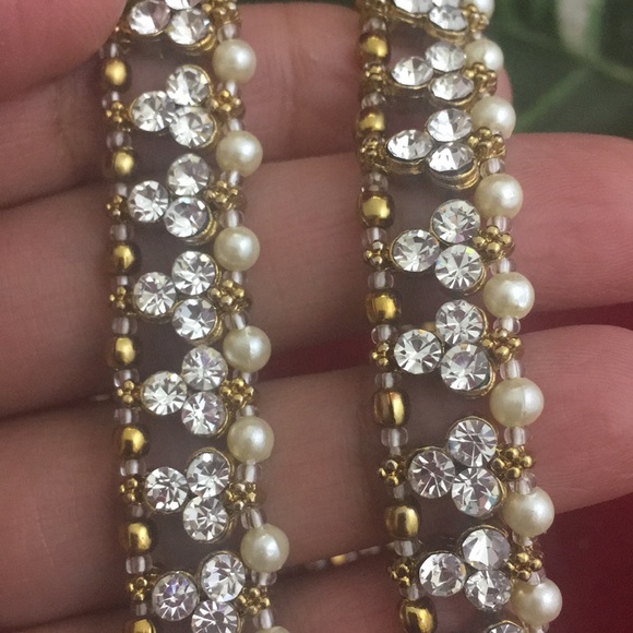 Nwot beautiful Bollywood  2 anklets no offers !!! - Picture 4 of 8